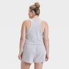 Women's Jersey Tank Top and Shorts Pajama Set - Wild Fable™ - 2 of 3