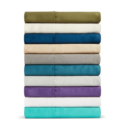 Cream Organic Cotton Bamboo King Deep Pocket Sheet Set
