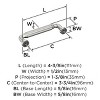 Amerock Cowrie Pull for Cabinets, Drawers, and Furniture - 3 of 4