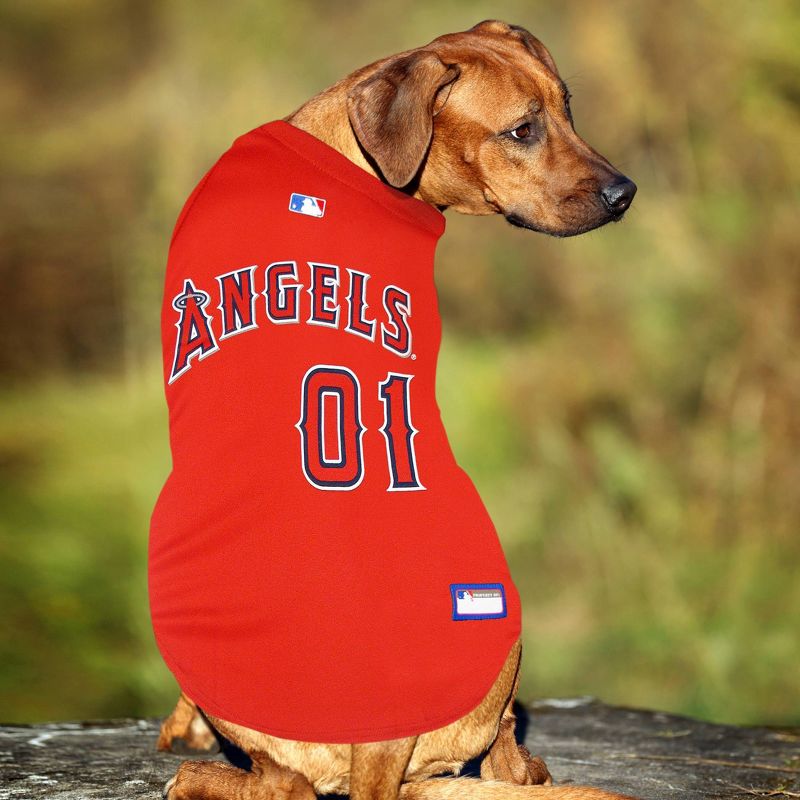 MLB Los Angeles Angels Baseball Pets Jersey, 3 of 5
