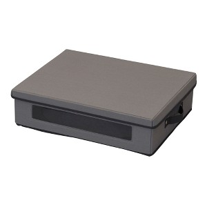 Platter Storage Chest, Gray - 1 of 4