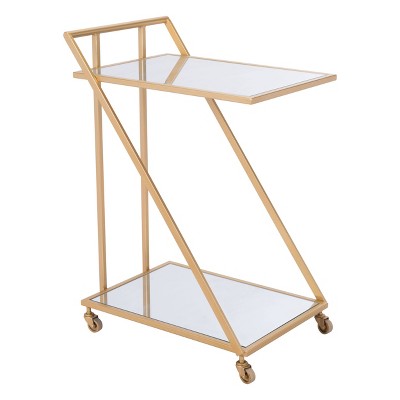 Ashbury Bar Cart Mirror/Gold - ZM Home