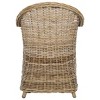 Zane Wicker Club Chair - Gray - Safavieh : Target