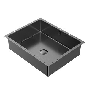 Fortune Candy 5.12'' Height Stainless Steel Rectangular Undermount Sink - 1 of 4