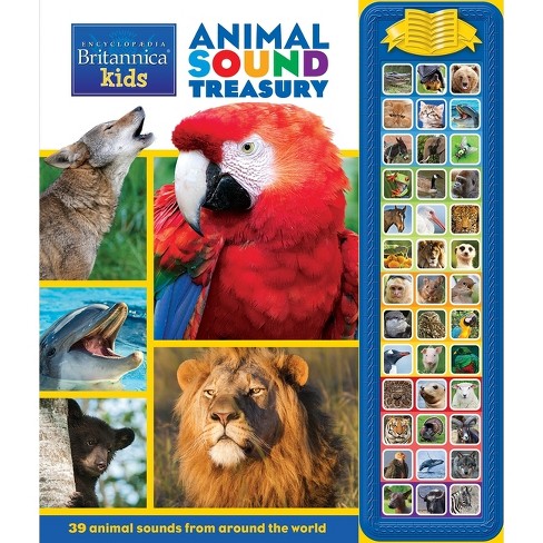 Encyclopaedia Britannica Kids: Animal Sound Treasury - By Pi Kids  (hardcover) : Target