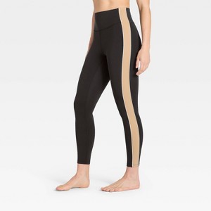 Women's Everyday Soft High-Rise Piped 7/8 Leggings - All In Motion™ - 1 of 4