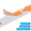 Unique Bargains PVC Waterproof Removable Self-Adhesive Floor Marking Arrow Sticker Label 150 Pcs - 4 of 4