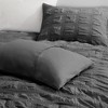 Peace Nest 3 Piece Crinkle Textured Comforter Set - image 3 of 4