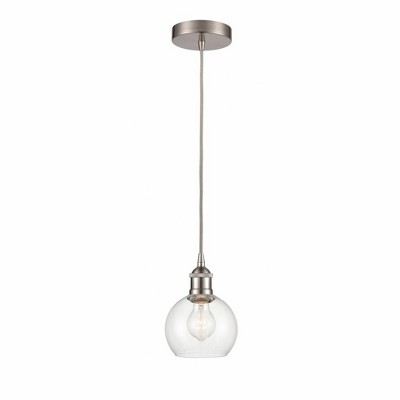 Athens - 1 Light Mini Pendant In Industrial Style-8.88 Inches Tall and 6 Inches Wide