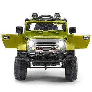 Infans 12V MP3 Kids Ride On Truck Car RC Remote w/ Light Christmas Gift New - 1 of 4