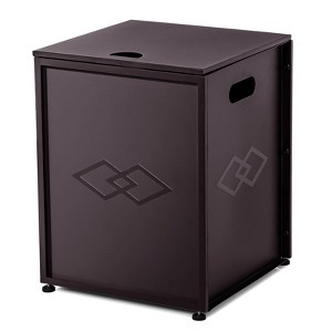 Propane Tank Cover Table, 20 Lbs Propane Tank Storage Box with Top Opening and Side Handles, Versatile Side Table for Garden Patio - 1 of 4