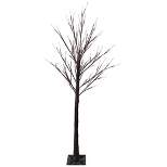 Northlight 6' Lighted Christmas Birch Twig Tree Outdoor Decoration - Warm White LED Lights