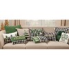 12"x18" 'Believe' Buffalo Plaid Poly Filled Lumbar Throw Pillow - Saro Lifestyle - 3 of 3
