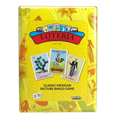  Loteria Mexican Bingo Game in Spanish, 8 Players Set, Original  Loteria Bingo Game. : Toys & Games