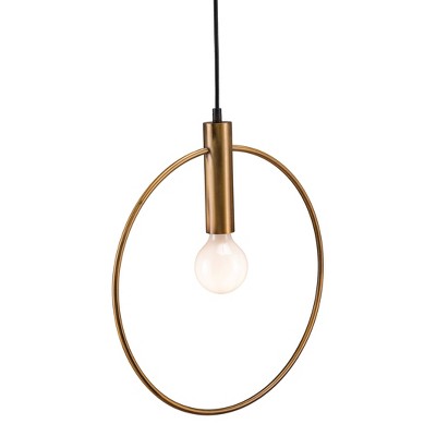 Iris Ceiling Lamp Gold - ZM Home