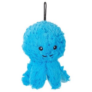 Petlou Squeak Small Medium Breed Chew Toy -  4" EZ Squeaker Ball (Octopus) - 1 of 3