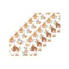 C&F Home Spring Flora Easter Bunny Rabbit Cotton Rectangle Placemats Set of 6 - 4 of 4