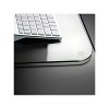 FloorTex Desk Pad w/Silicone Feet Tempered Glass 36"Wx20"D Clear FCDE2036G - 3 of 4