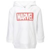Marvel Comics Iconic Logo Fleece Pullover Hoodie Toddler to Big Kid - 3 of 4