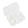 Unique Bargains Integrated Rectangular Contact Lens Case Sky Blue 1 Set - 3 of 4