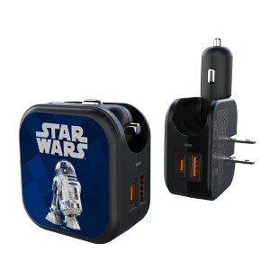 Star Wars Droids Color Block 18-Watt 2 in 1 USB A/C Charger - 1 of 3