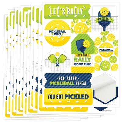 Let's Rally - Pickleball - Birthday or Retirement Party 4x6