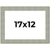 PosterPalooza | Sculpted Blue Picture Frame - UV Acrylic, Backing Board, Hanging Hardware Included - 2 of 4