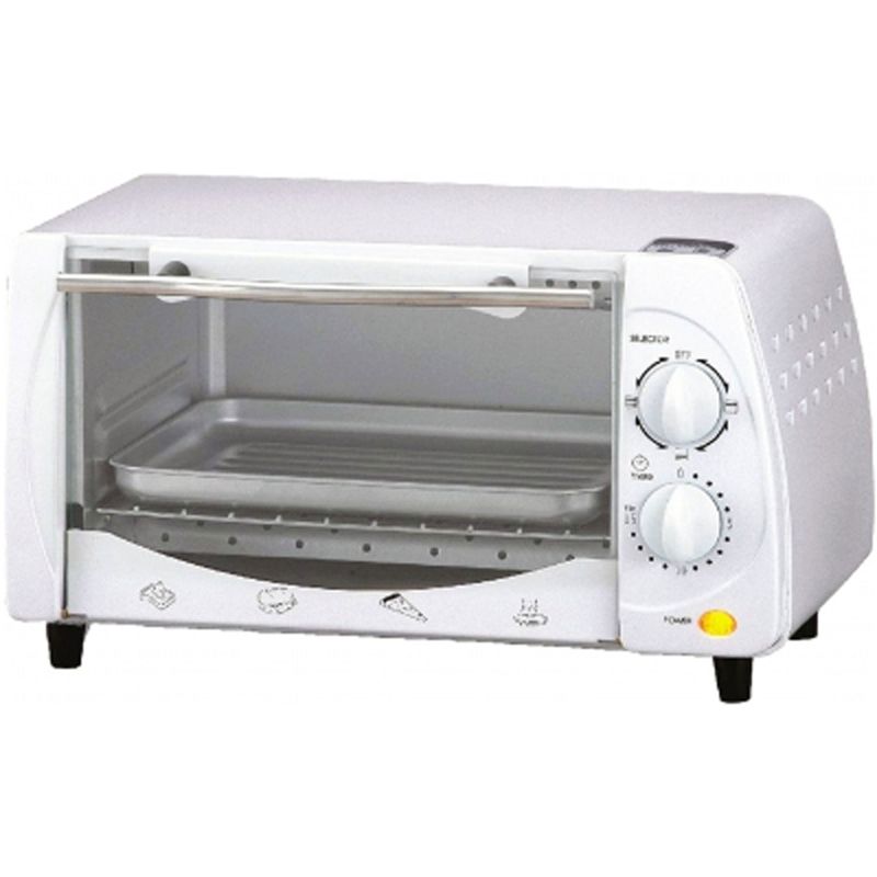 Brentwood 9-Liter 4 Slice Toaster Oven Broiler in White, 1 of 6