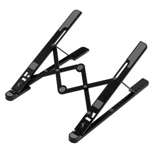 Scapade™ AirStand Pro Foldable Travel Stand for Laptops in Black - 1 of 4