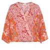 Women's Floral Print Wrap Blouse Shirt - LASCANA - 4 of 4