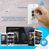 Pyle Bluetooth In-Wall Receiver, PWA15BT - Wireless Music Streaming, Wall Plate Design, Mic Paging - 3 of 4