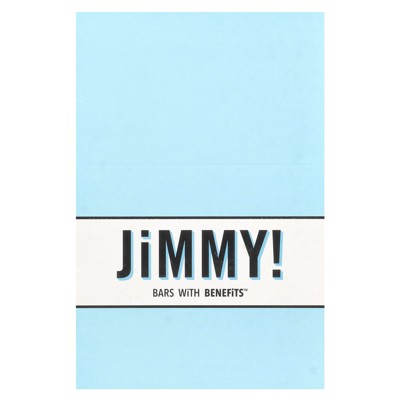 JiMMY! Bars with Benefits, Protein Bar, Sea Salt Caramel Cookies 'N Cream, 12 Bars, 2.05 oz (58 g) Each