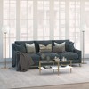 Hudson and Canal Globe and Stem Floor Lamp with Plastic Shade - 4 of 4