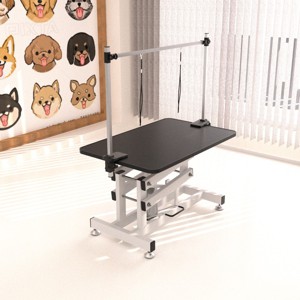 42" Heavy Duty Pet Grooming Table with Adjustable Arm and Noose,Dog Drying and Trimming Table for Large and Medium Pets–LAOTIES - 1 of 4