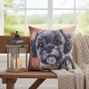 Shih Tzu 18" Pillow – Cute Pet Home Accent by Manual Woodworkers and Weavers - 3 of 3