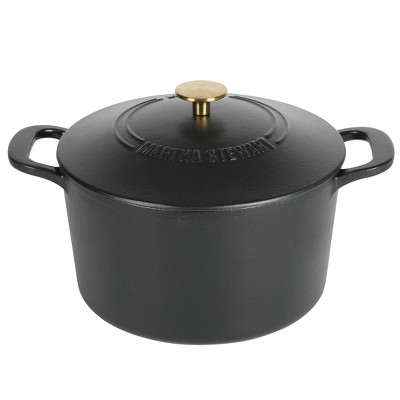 Martha Stewart Gatwick 7qt Enamel Cast Iron Dutch Oven
