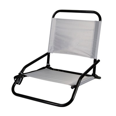 Stansport Sandpiper Folding Beach Sand Chair Gray