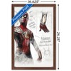 Trends International Marvel Spider-Man: No Way Home - Sketches Framed Wall Poster Prints - 3 of 4