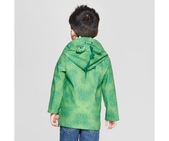 Buy Toddler Boys Dinosaur Rain Jacket Cat Jack Green