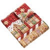 Greenland Home Fashions Gingerbread Lane 50" x 60" Throw – Reversible Microfiber Holiday Blanket - 3 of 4
