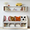 4PCS Secret Santa Gifts Sports Balls Pillow Covers Rugby, Basketball, Baseball, Soccer Throw Pillow Covers 18x18 Pillowcases - 4 of 4