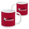 Lewis University Primary Logo Ceramic Coffee Mug Novelty Gift Mugs for Coffee Tea and Hot Drinks 11oz White - 3 of 4
