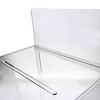 OnDisplay 10" Luxe Acrylic Clear Wedding Card Money Box w/Hinged Lid and Removable Sign - 4 of 4