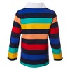 Sportoli Boys Cotton Striped Long Sleeve Polo Rugby Shirt - 2 of 3