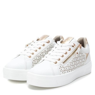 Женские кроссовки XTI Women's Urban Sneakers with side zipper 142229 White 7 — фото 4