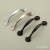 attop 10 Pack Oil Rubbed Bronze Metal Drawer Pulls, 3 Inch(76mm) Hole Centers Arch Curved Cabinet Handles Pulls Kitchen Hardware for Cabinets - 2 of 4
