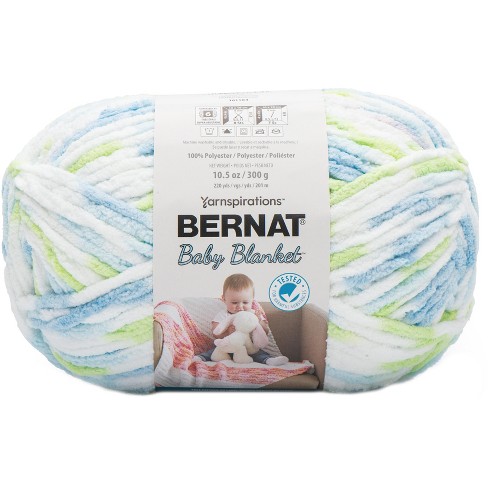 Bernat Blanket Brights Big Ball Yarn-Raspberry Ribbon Variegated