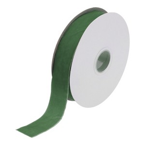 Unique Bargains Soft Single Face Spool Silky Velvet Ribbon for DIY Gift Wrapping - 1 of 3