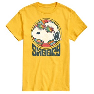 Men's - Peanuts - Groovy Snoopy Short Sleeve Graphic T-Shirt - 1 of 4