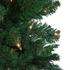 Northlight 6.5 Ft Pre-Lit Ravenna Pine Artificial Christmas Tree - Warm White LED Lights - 2 of 4